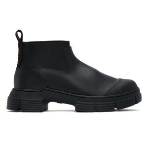 Ganni Crop City rubber boots in size 7.5/38